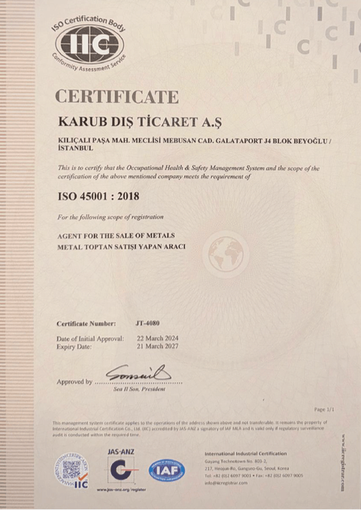 karub certificates image 1