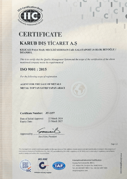 karub certificates image 1